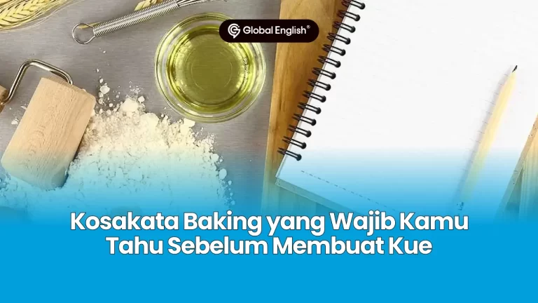 Kosakata Baking