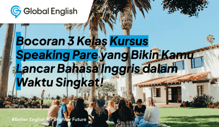 ilustrasi kursus speaking pare