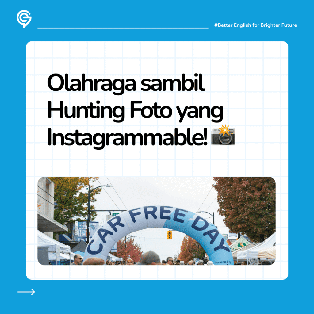 ilustrasi cfd di kampung inggris