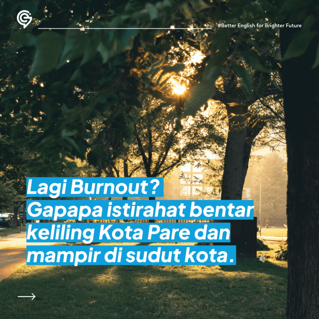 ilustrasi kehidupan di kampung inggris