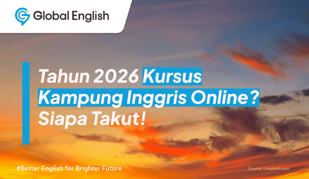 ilustrasi kursus kampung inggris online