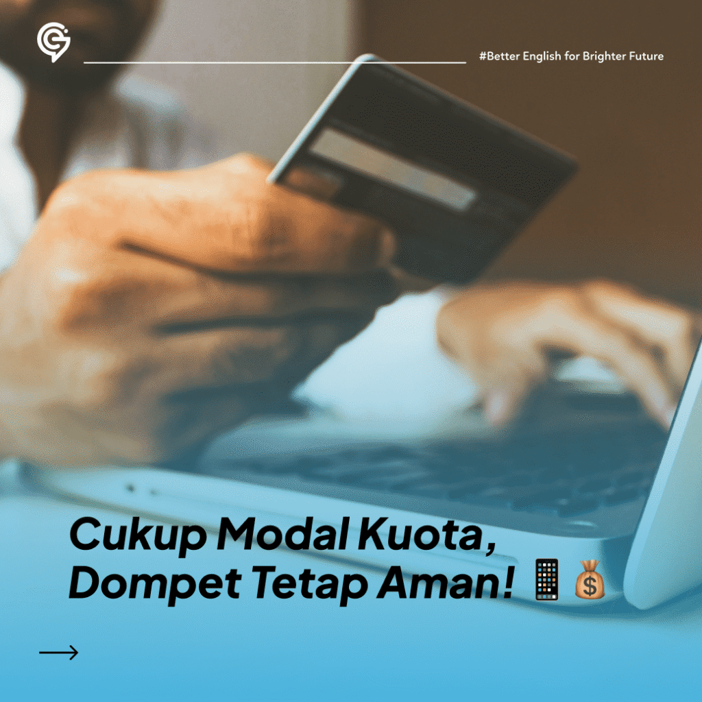 ilustrasi kursus kampung inggris online