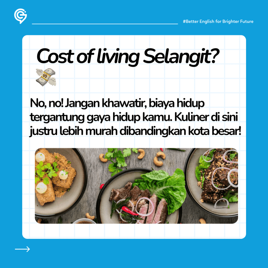 ilustrasi mitos tentang kampung inggris