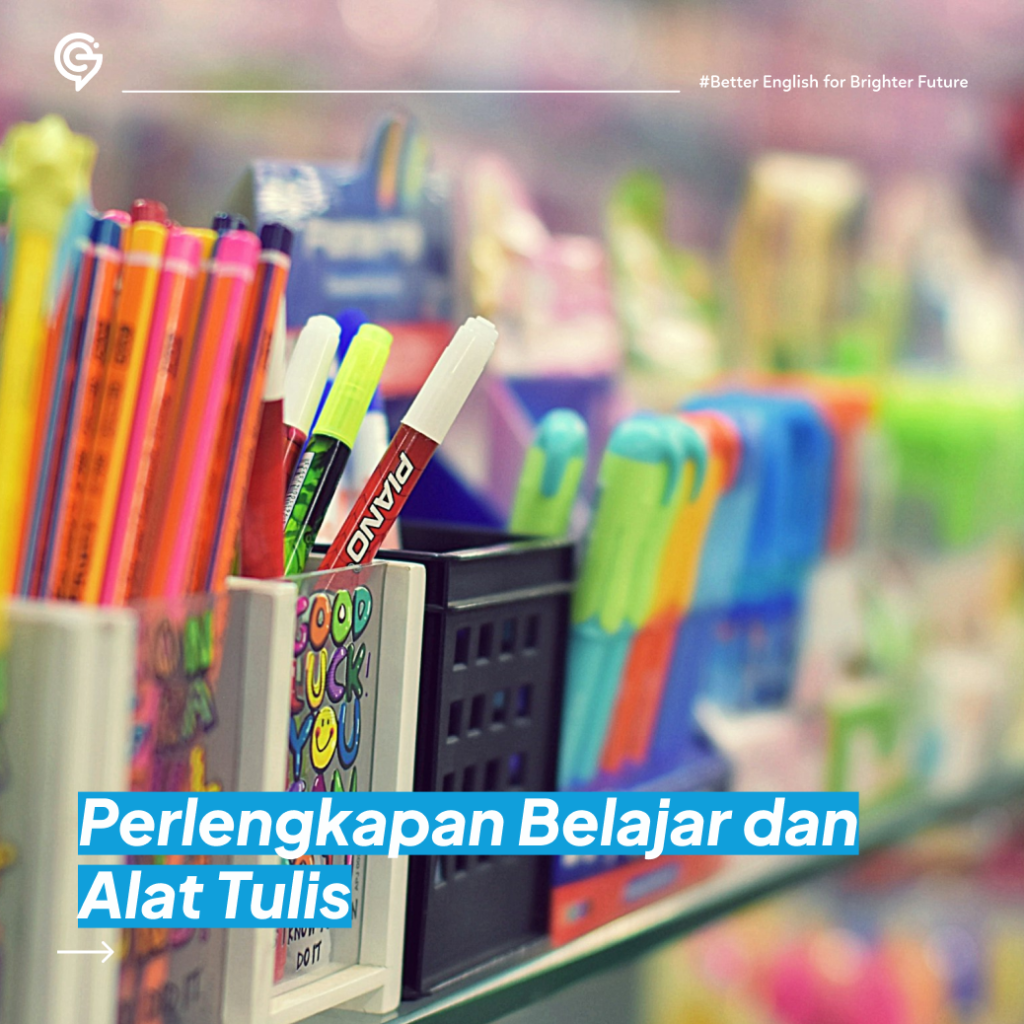 ilustrasi perlengkapan yang harus dibawa ke kampung inggris