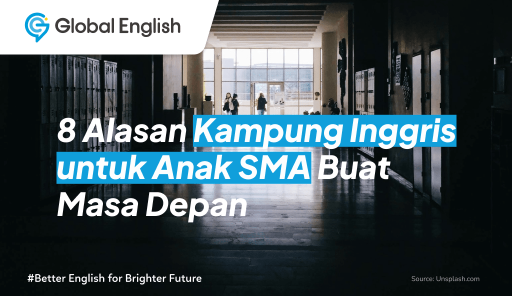 ilustrasi kampung inggris untuk anak SMA