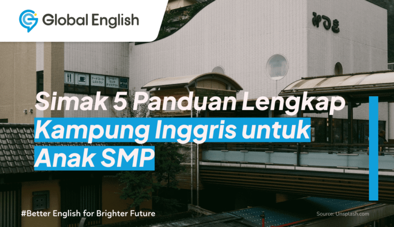 ilustrasi kampung inggris untuk anak SMP