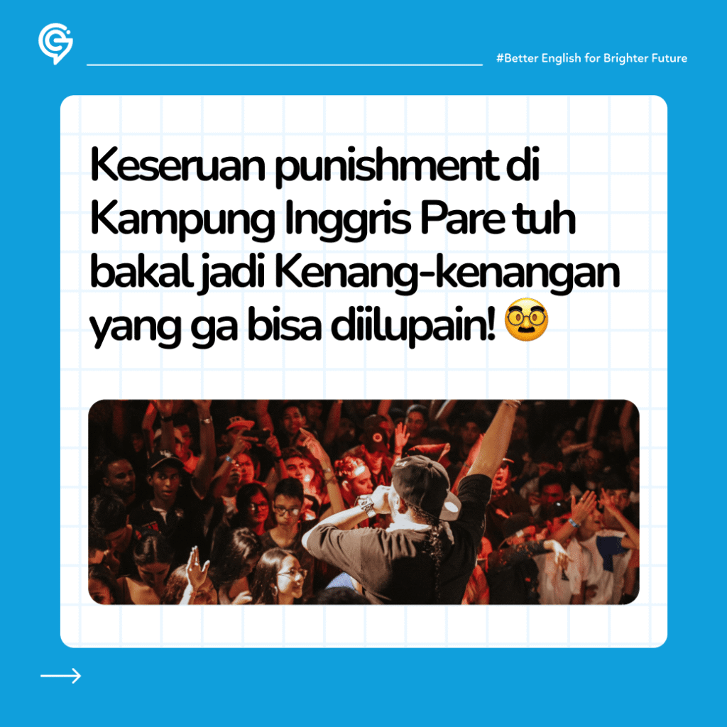 ilustrasi punishment di Kampung inggris