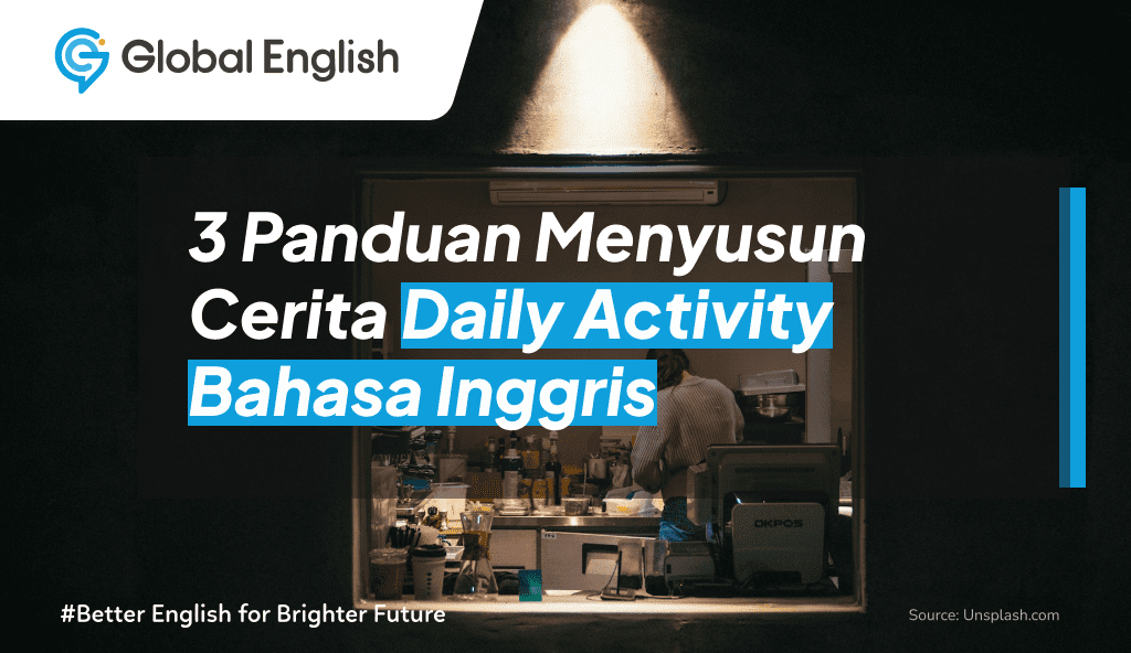 ilustrasi daily activity bahasa inggris