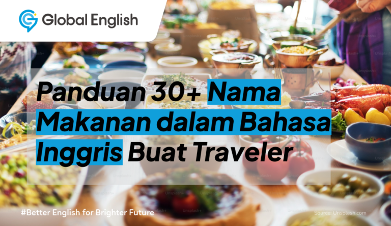 ilustrasi Nama Makanan dalam Bahasa Inggris