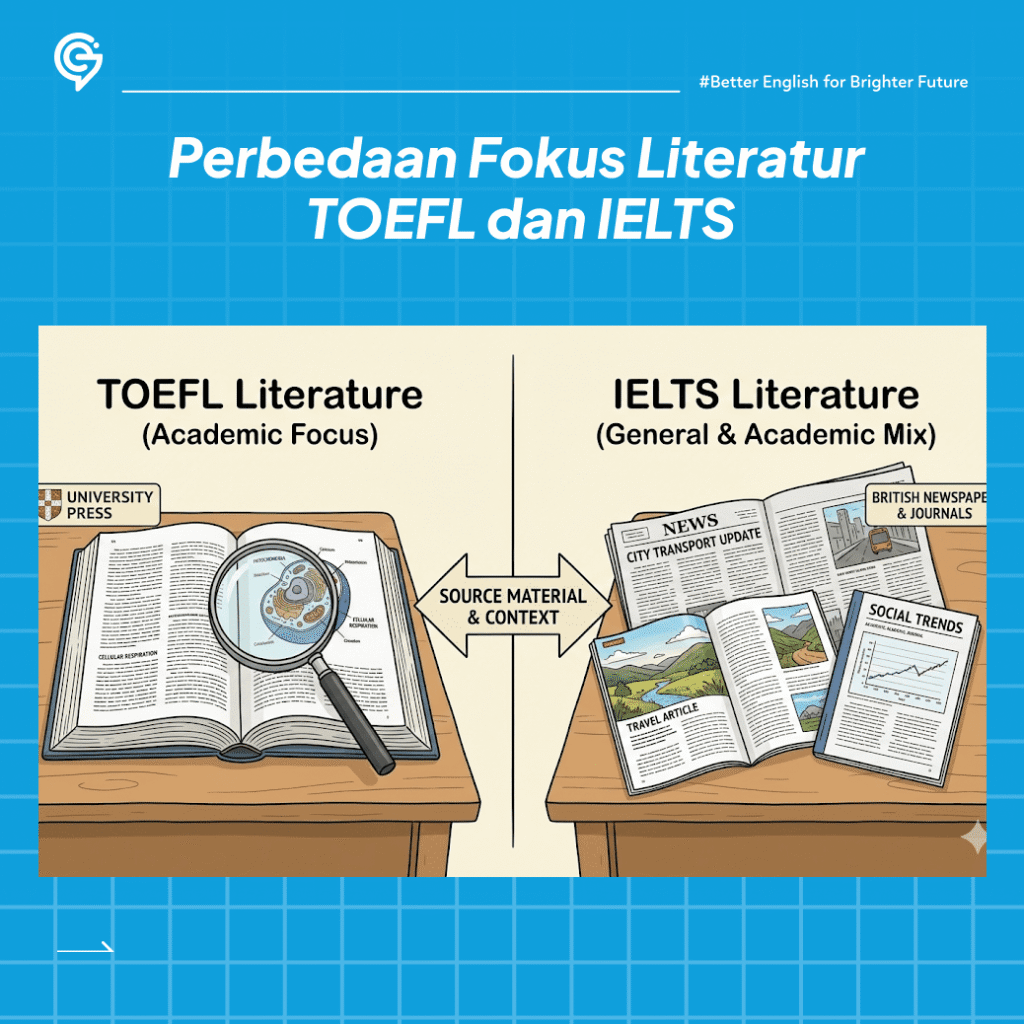 ilustrasi Vocabulary IELTS TOEFL Perbedaan