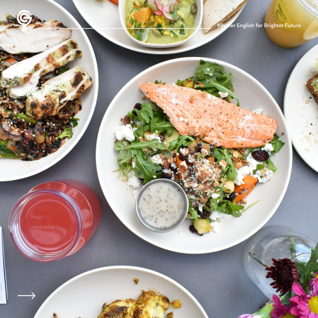 ilustrasi Nama Makanan dalam Bahasa Inggris