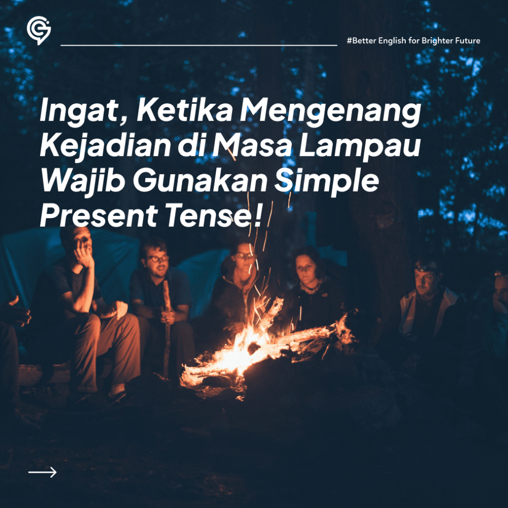 ilustrasi simple past tense