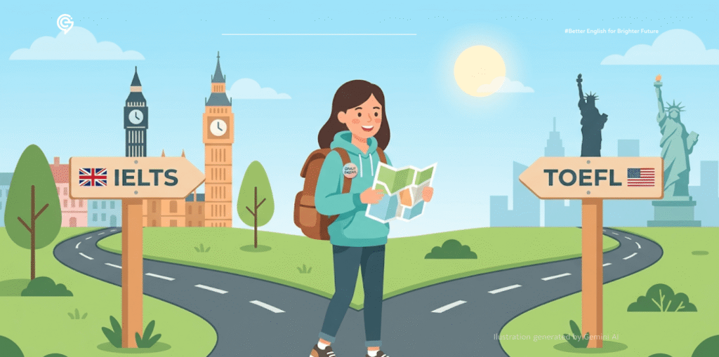 ilustrasi Panduan Perbedaan IELTS dan TOEFL