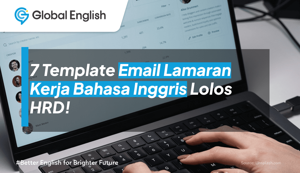 ilustrasi Email Lamaran Kerja Bahasa Inggris