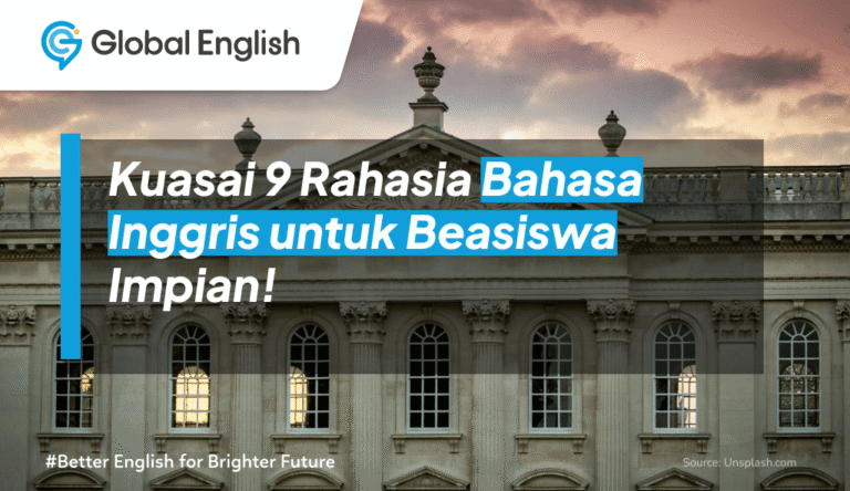 ilustrasi Bahasa Inggris untuk Beasiswa
