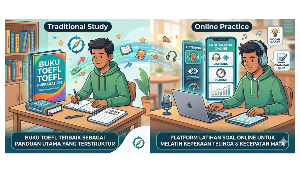 ilustrasi Cara Persiapan TOEFL