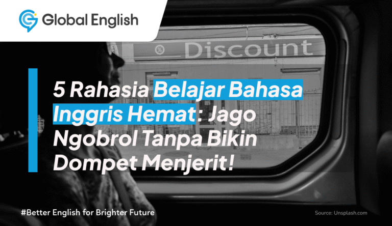 ilustrasi Belajar Bahasa Inggris Hemat