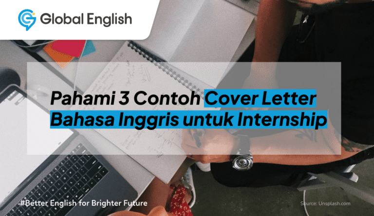 ilustrasi Cover Letter Bahasa Inggris untuk Internship