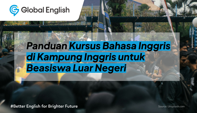 ilustrasi Kursus Bahasa Inggris di Kampung Inggris untuk Beasiswa Luar Negeri