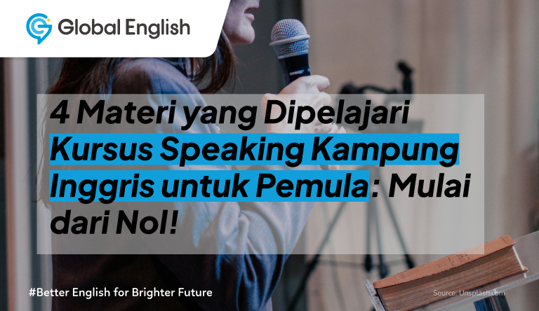 ilustrasi Kursus Speaking Kampung Inggris untuk Pemula