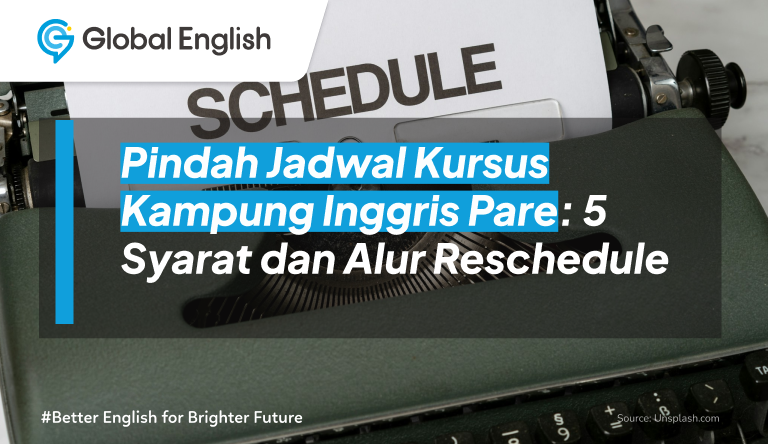 ilustrasi Pindah Jadwal Kursus Kampung Inggris Pare