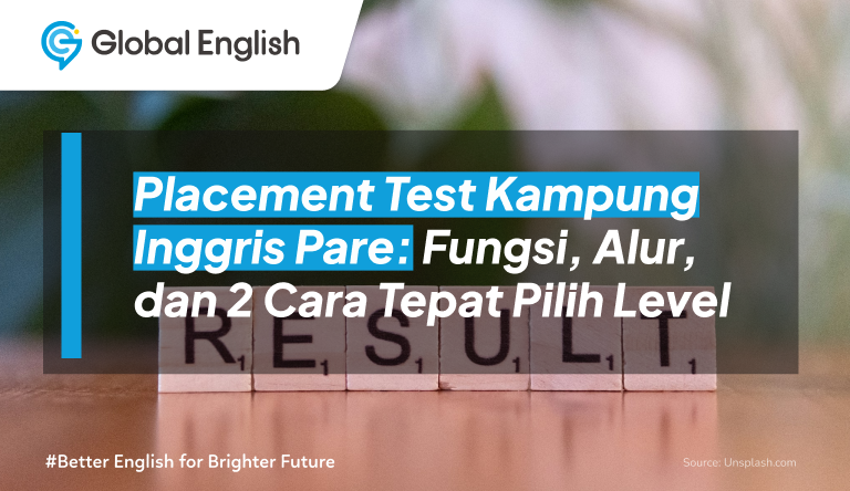 ilustrasi placement test kampung inggris pare
