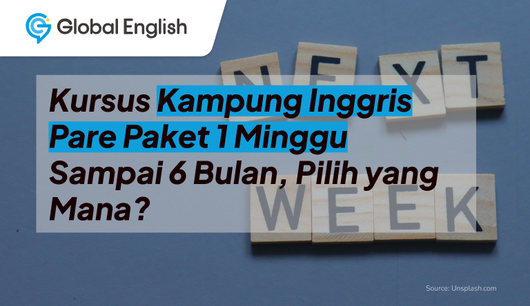 ilustrasi Kampung Inggris Pare Paket 1 Minggu