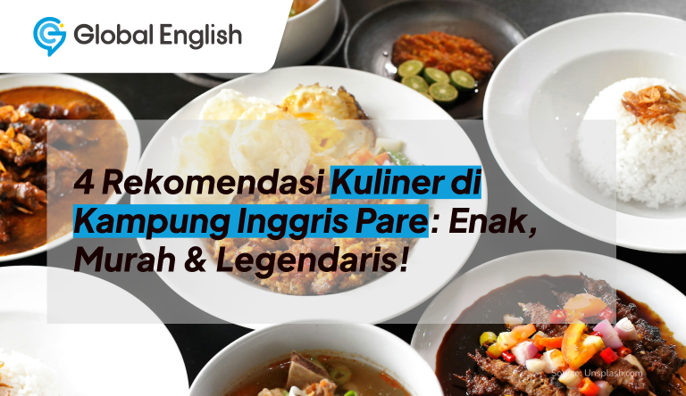 ilustrasi Kuliner di Kampung Inggris Pare