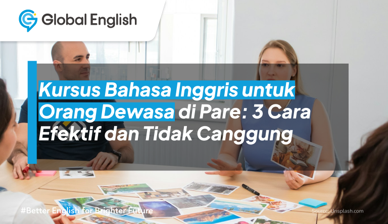ilustrasi Kursus Bahasa Inggris untuk Orang Dewasa