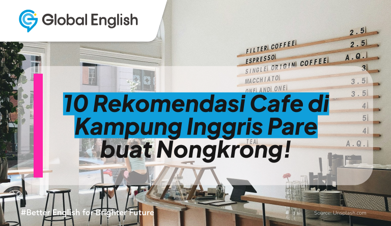 ilustrasi Cafe di Kampung Inggris Pare